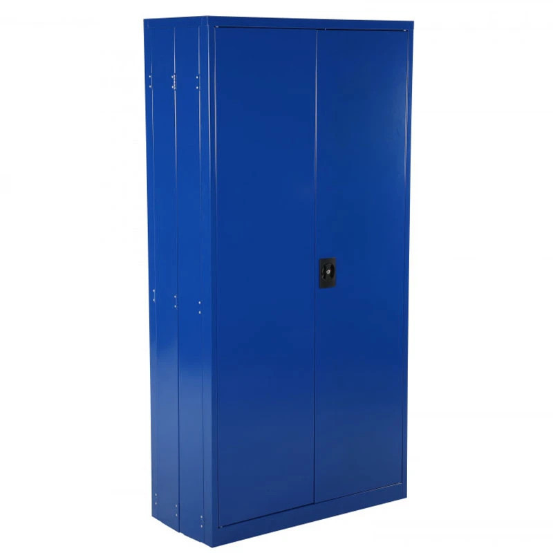 armoire d'atelier pliable bleu