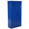 armoire d'atelier pliable bleu