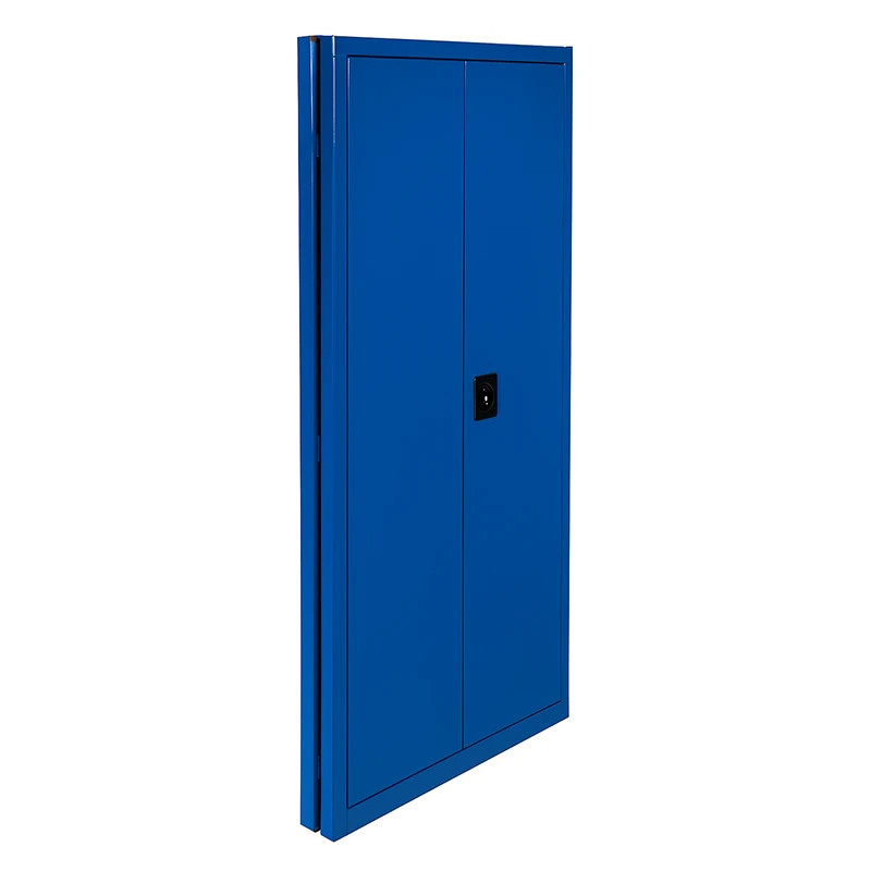 armoire d'atelier pliée bleu