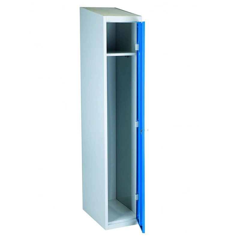Vestiaire metallique bleu 1 porte