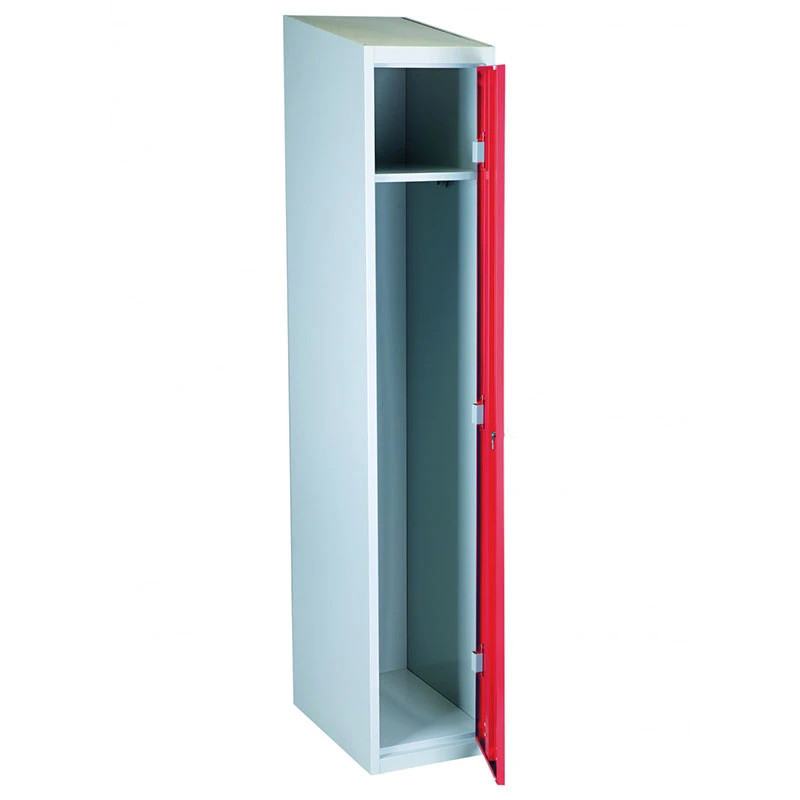 Vestiaire metallique rouge 1 porte