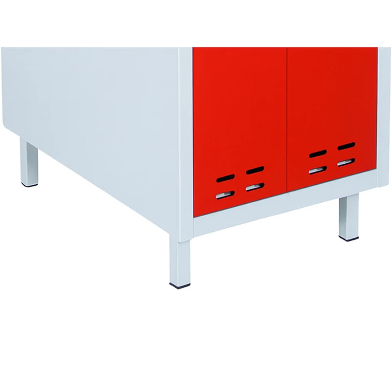 Kit pieds pour vestiaires métalliques - Rayonnage Discount