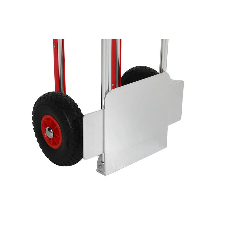 Diable aluminium avec bavette rabattable - Charge 180 Kg