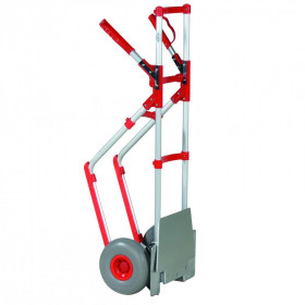 Diable avec bavette rabattable - Charge 250 Kg