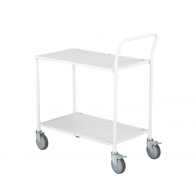 Servante d’atelier 2 plateaux blanc