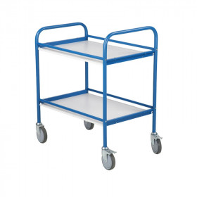 chariot atelier bleu avec poignets