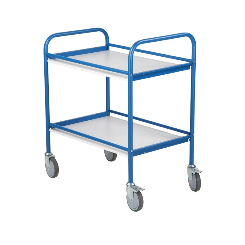 chariot atelier bleu avec poignets