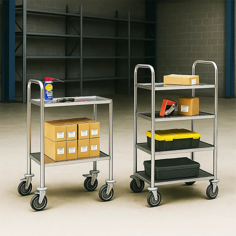 chariot inox Rayonnage Discount