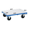 Plateau acier pour chariot de transport – Charge 800 kg