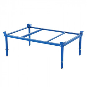 Réhausseur métallique pour chariot – Ergonomique et stable