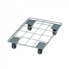 Plateau roulant grillagé avec fil électrozingué