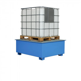 Bac de rétention acier pour 1 IBC
