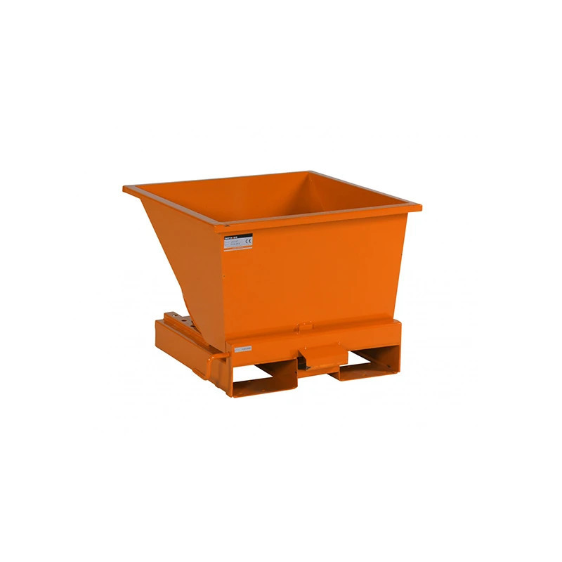 Benne  orange auto-basculante TIPPO - 150L