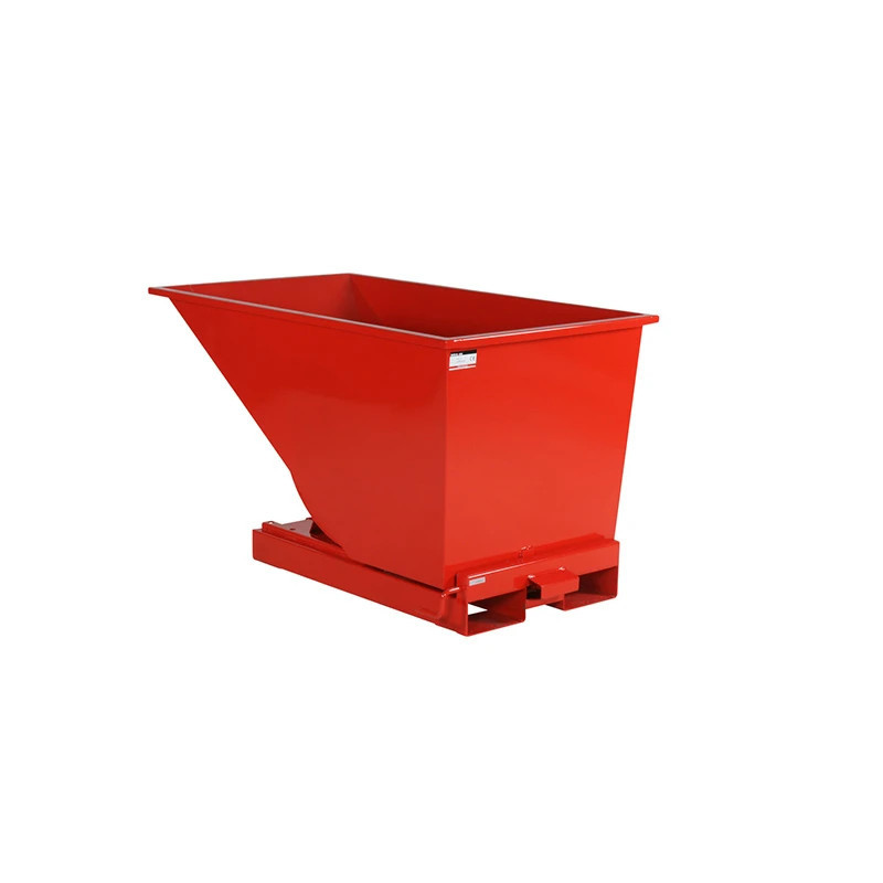Benne auto-basculante TIPPO - 600L rouge