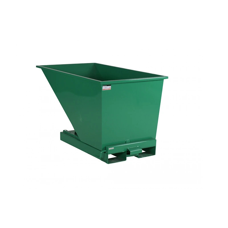 Benne auto-basculante TIPPO - 600L verte