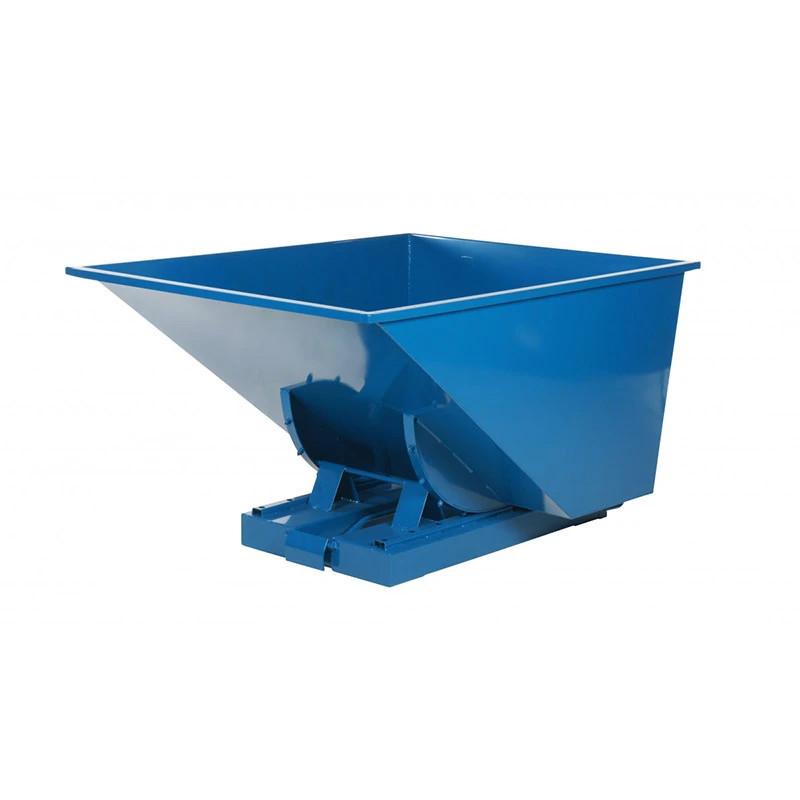Benne auto-basculante TIPPO - 900L bleu