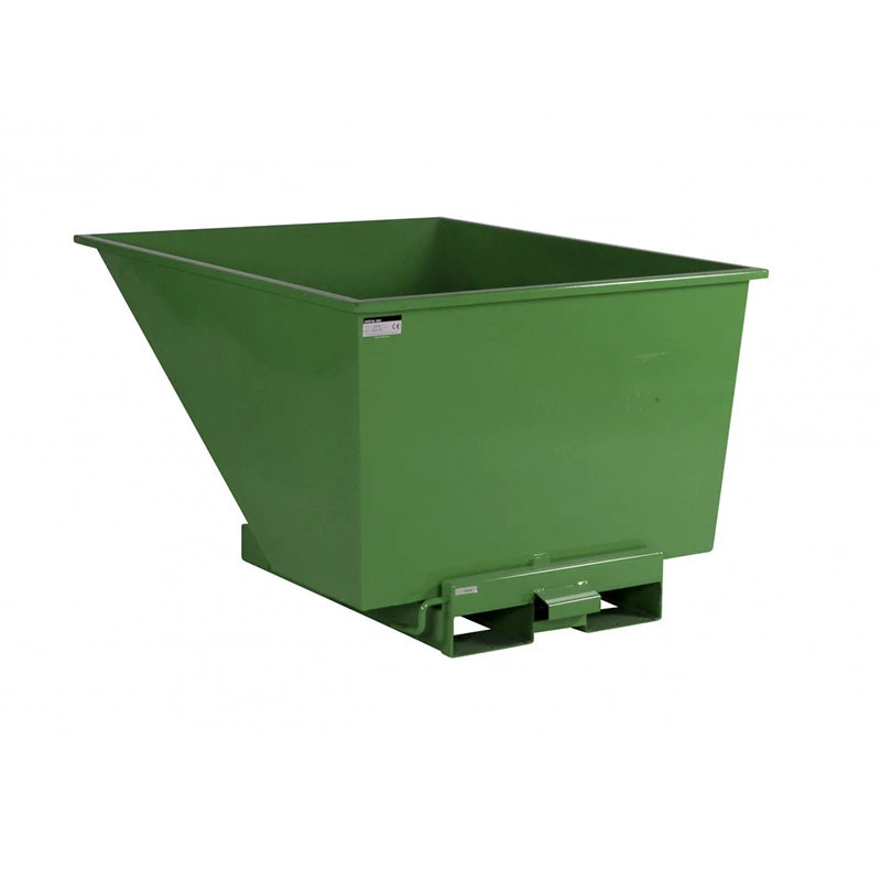 Benne auto-basculante TIPPO - 900L verte