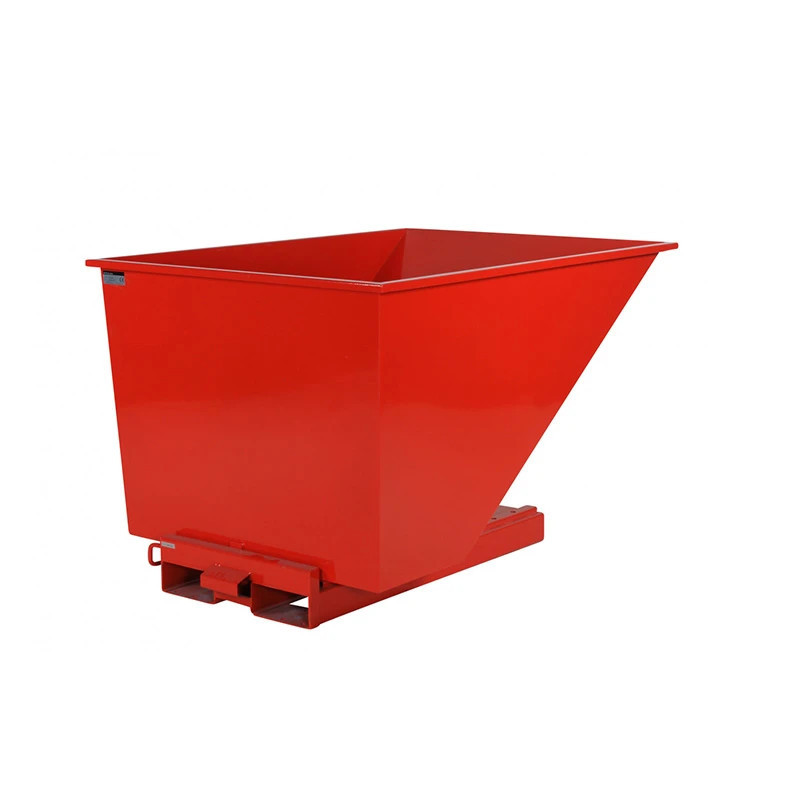 Benne auto-basculante TIPPO - 1100L rouge