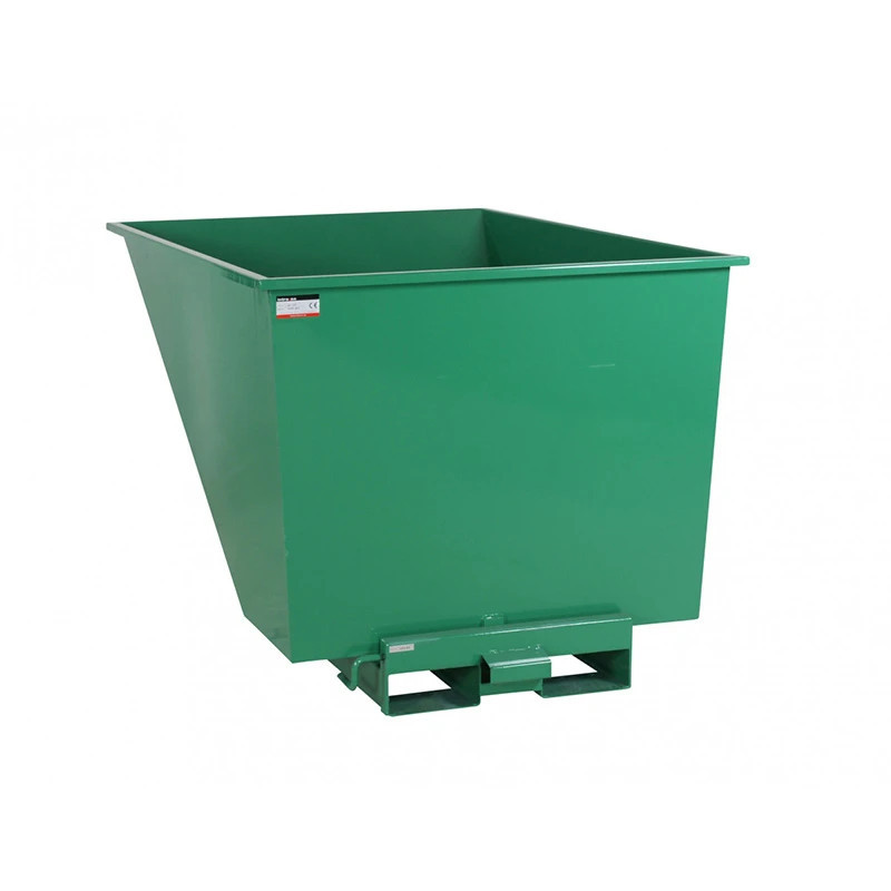 Benne auto-basculante TIPPO - 1100L verte