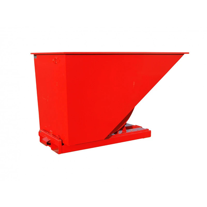 Benne auto-basculante TIPPO - 1600L rouge