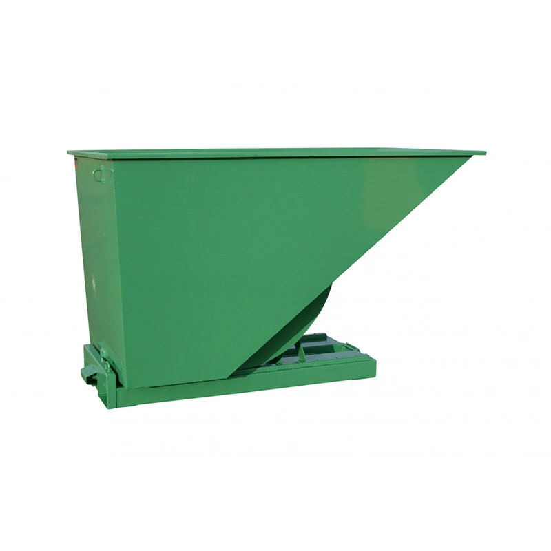 Benne auto-basculante TIPPO - 1600L verte