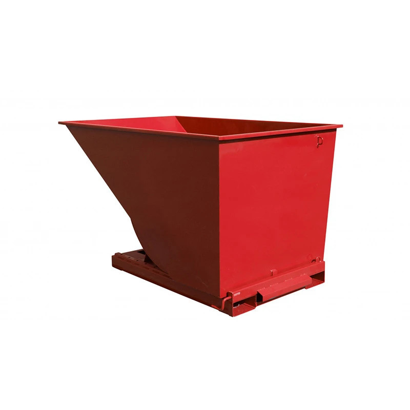 Benne auto-basculante TIPPO - 2000L rouge