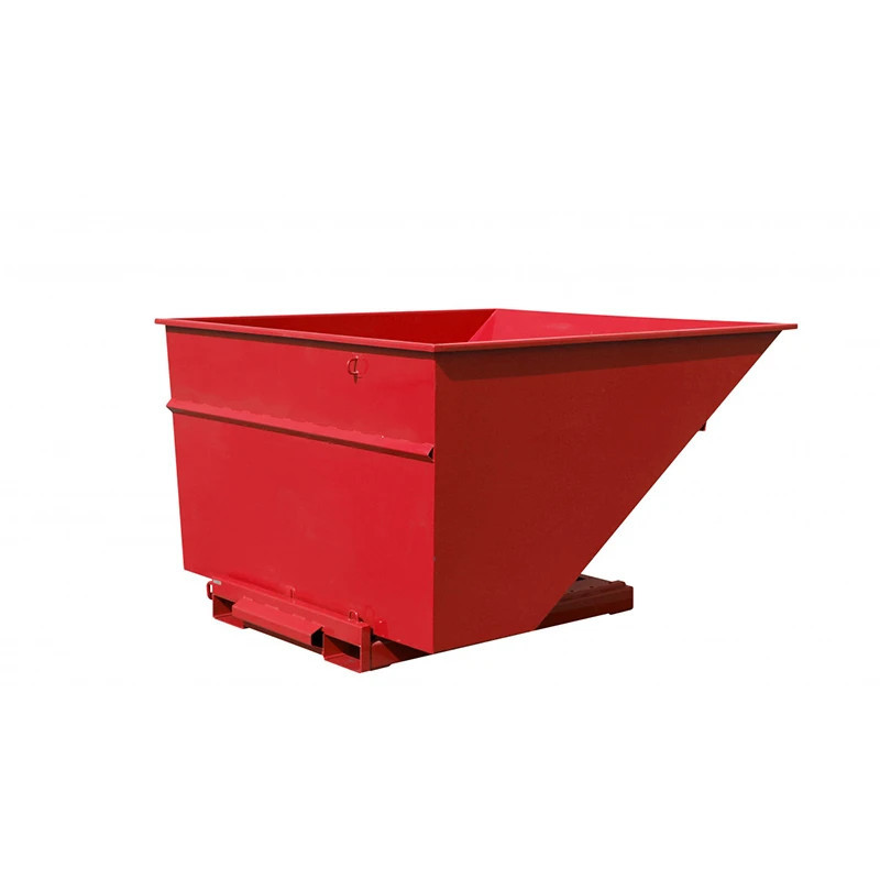 Benne auto-basculante TIPPO - 2500L rouge