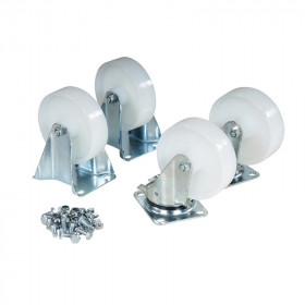 Jeux de roulettes pour benne auto-basculante en nylon