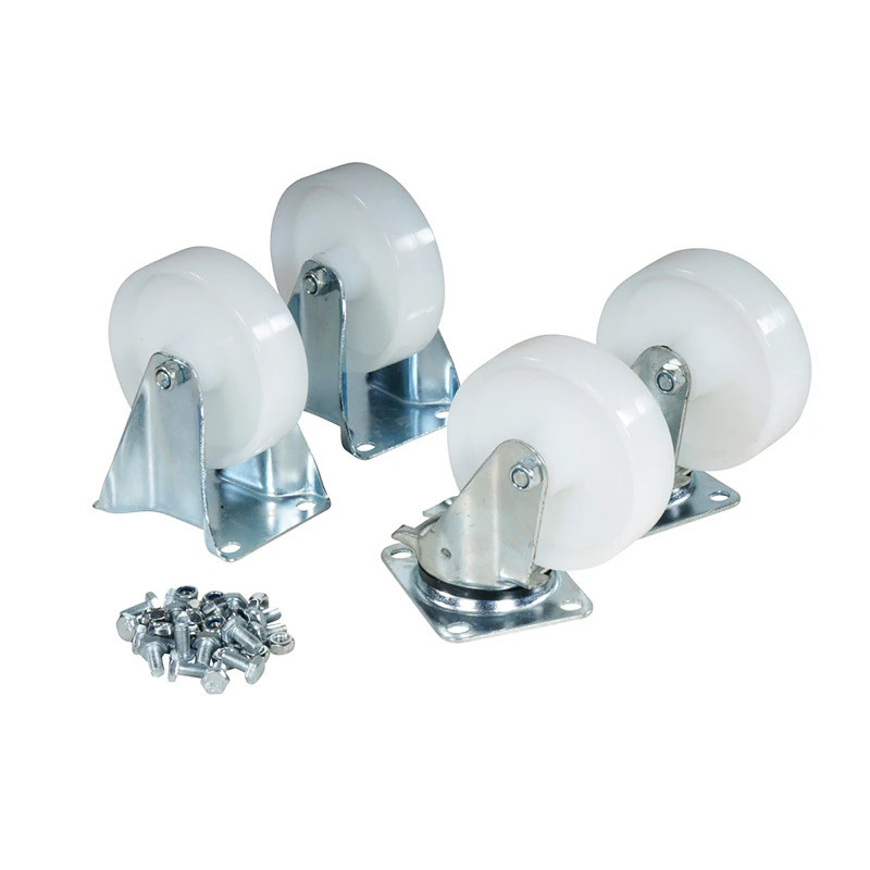 Jeux de roulettes pour benne auto-basculante en nylon