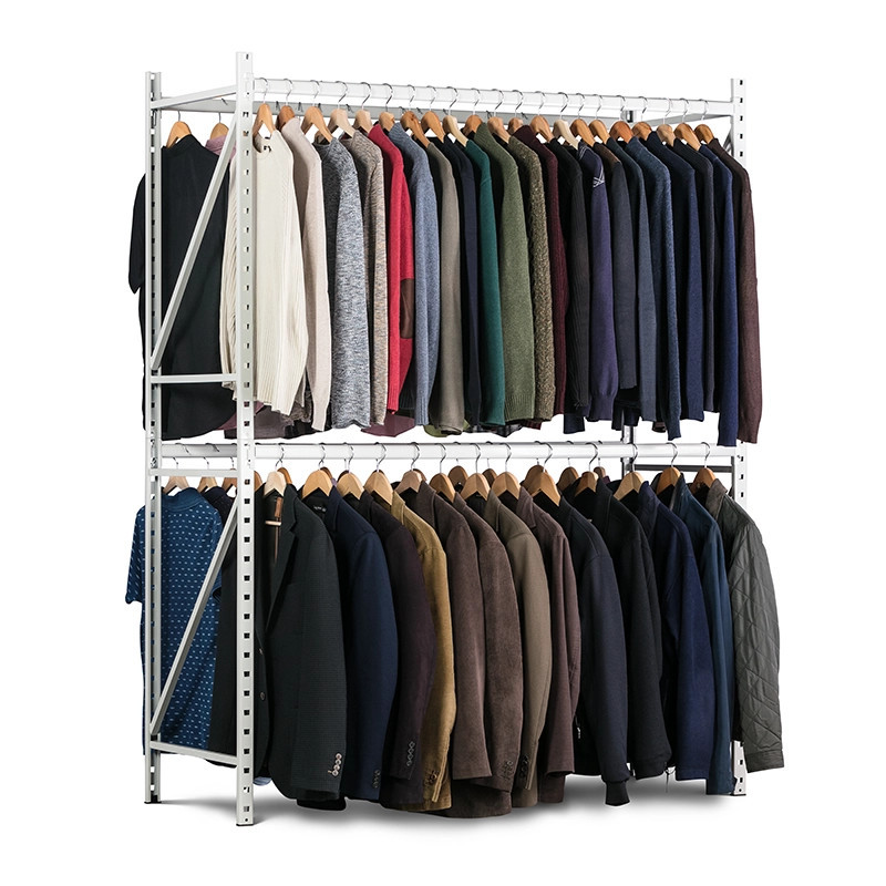 Rayonnage porte-cintres professionnel | Stockage vêtements