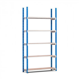Rayonnage stockage léger - 186 Kg/niveau