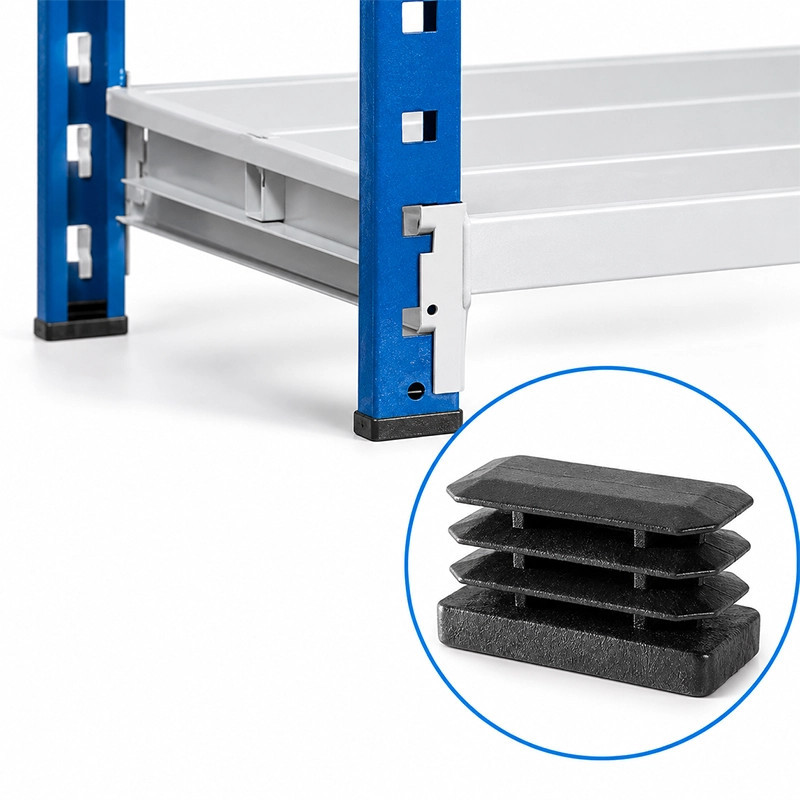 pied plastique pour rayonnage léger