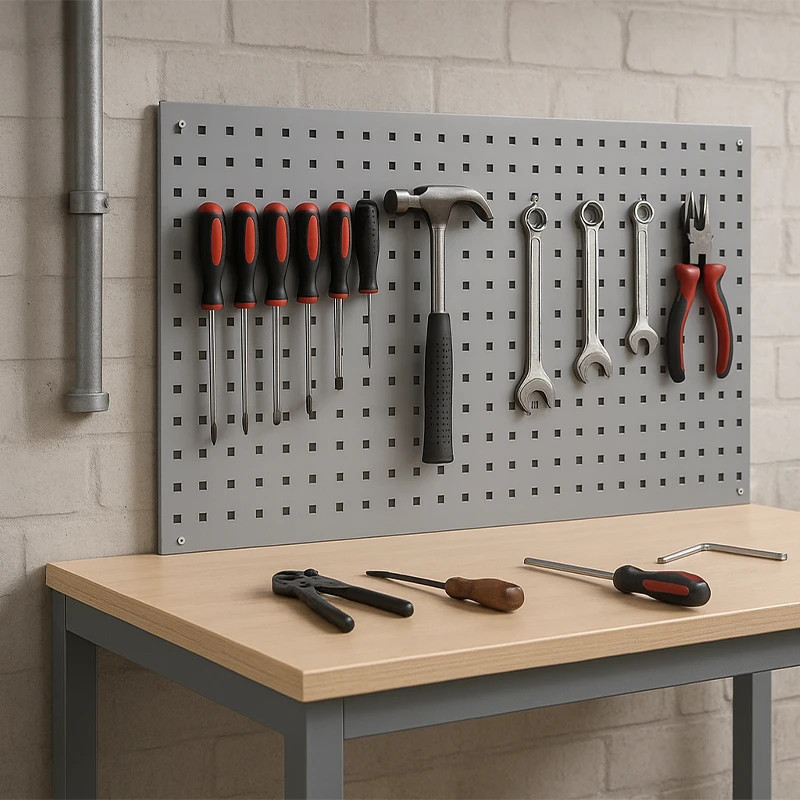 panneau perforé pour table BASIC