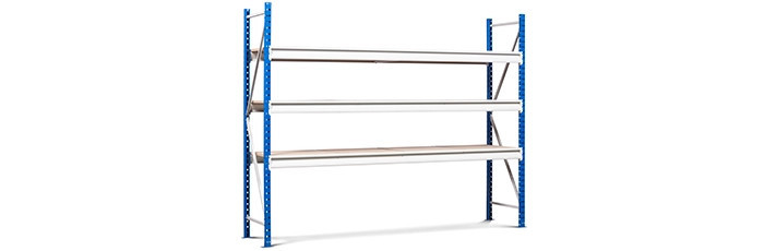 Etagère mi-lourde - 800 Kg/niveau