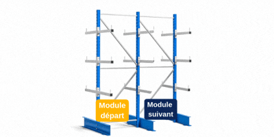 cantilever leger double face