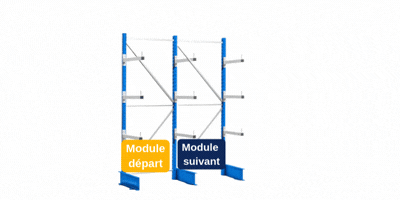 cantilever leger simple face
