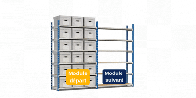 rack caisses archives