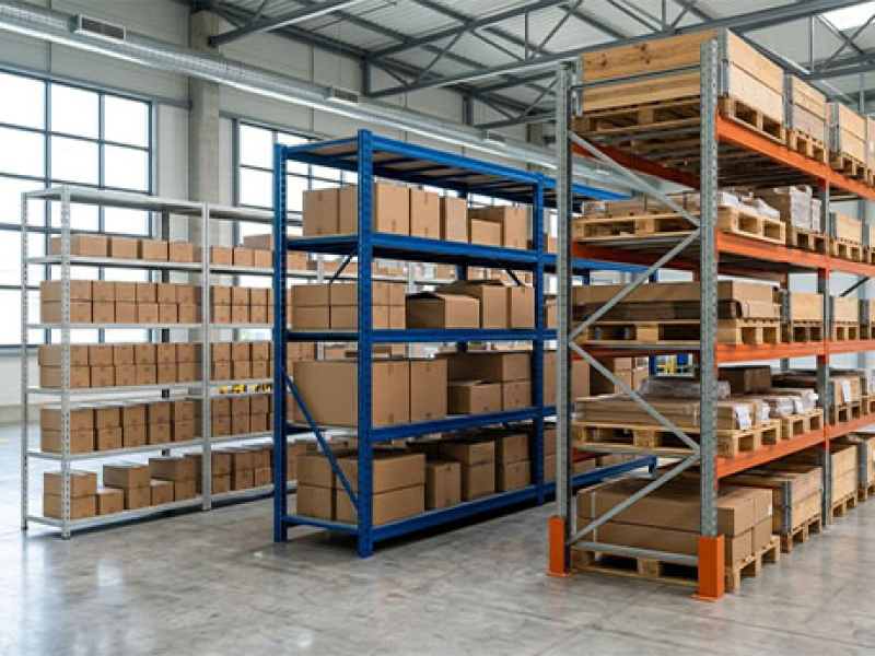 Les différents types de rayonnage industriel : guide comparatif