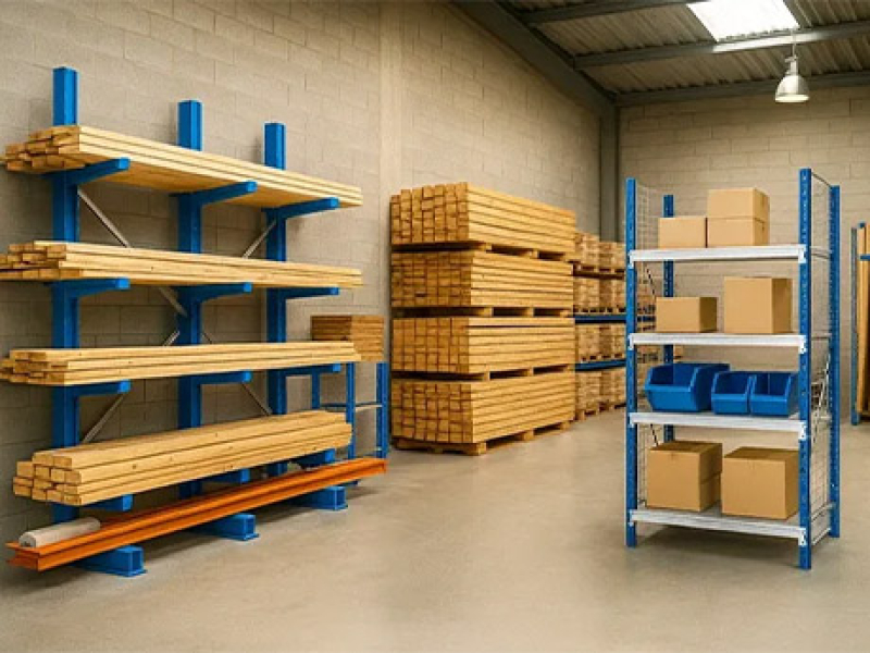 Optimiser l'espace de stockage : guides et rayonnages